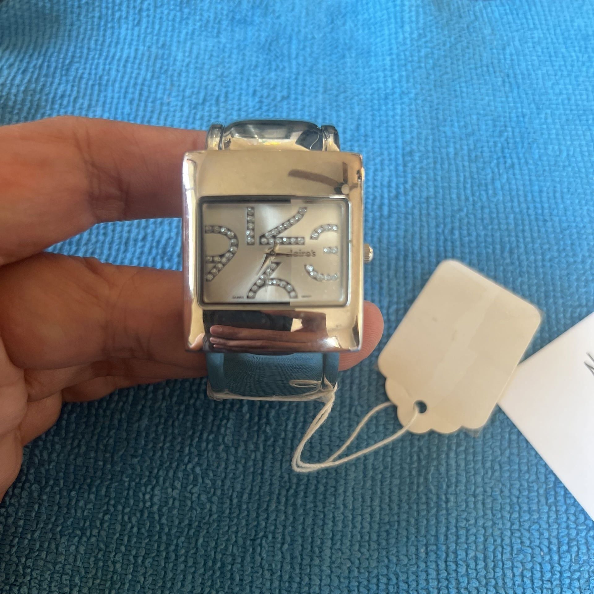 Womens Brown And Silver Avon Stainless Steel Watch